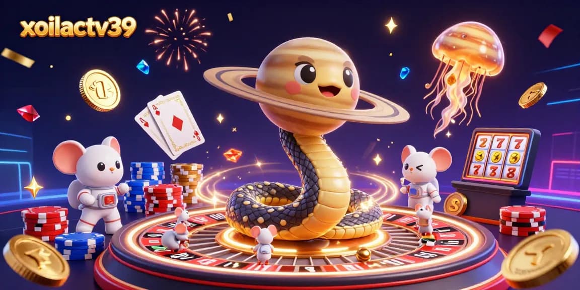 Play with xoilactv39 and win big in this cosmic-themed casino adventure!