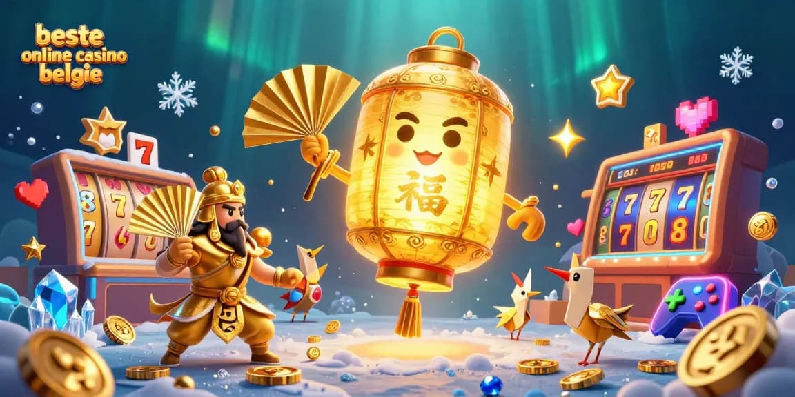 Experience thrilling slots and gameplay at the beste online casino belgie with vibrant characters and dynamic elements.