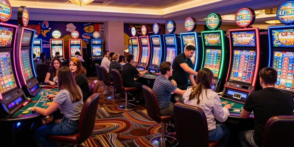 Spelers genieten van hun ervaring bij GTSpins Casino met levendige gokkasten en live tafels.