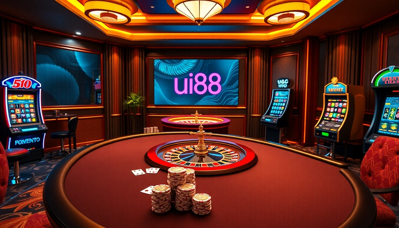 uu88 enhances the thrill of online gambling with a modern casino experience featuring poker and roulette.