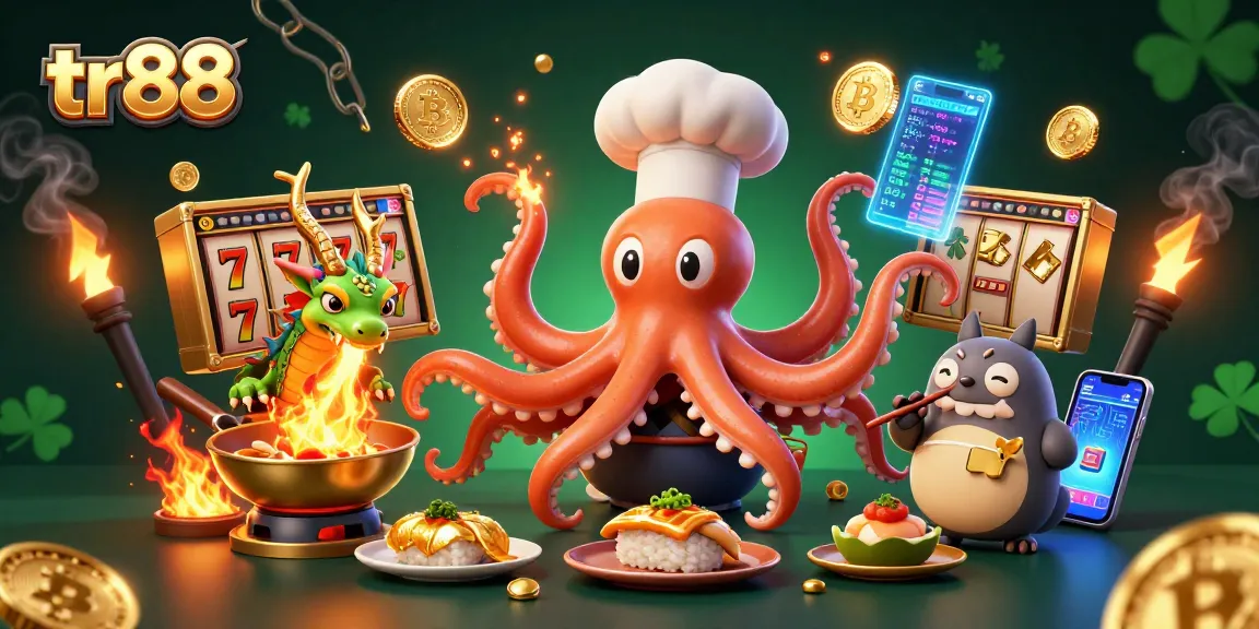 Experience thrilling gaming adventures at tr88 with vibrant characters and exciting slot elements.