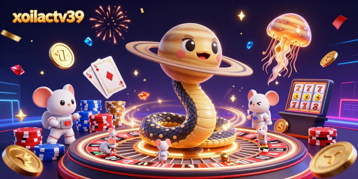 Play with xoilactv39 and win big in this cosmic-themed casino adventure!