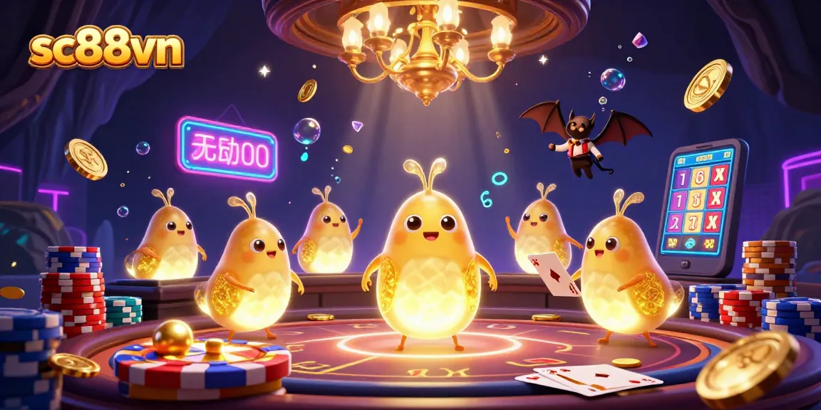 Play with sc88vn and experience casino excitement with dazzling lights and immersive elements.